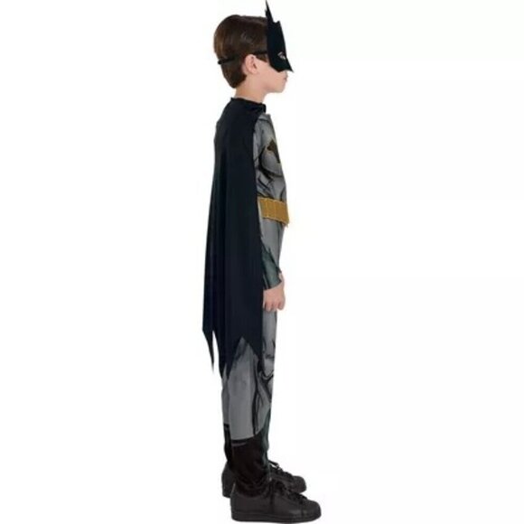 Batman Kids Costume With Mask & Cape Size Large - Picture 2 of 4